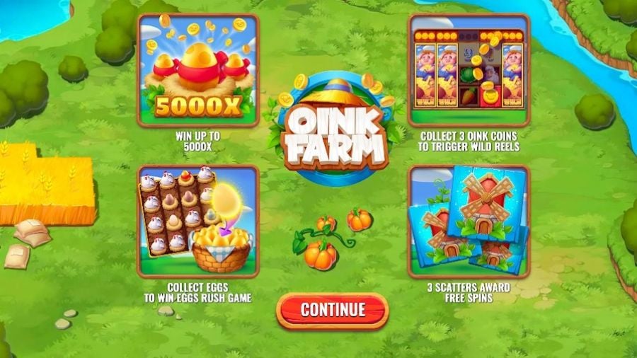 Oink Farm Feature Symbols - bwin