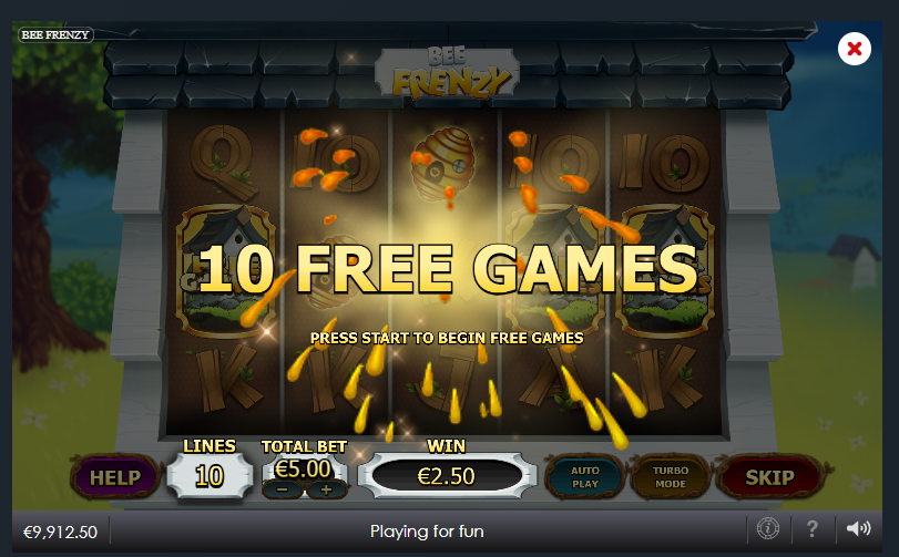 Bee Frenzy Thundershots2 - bwin