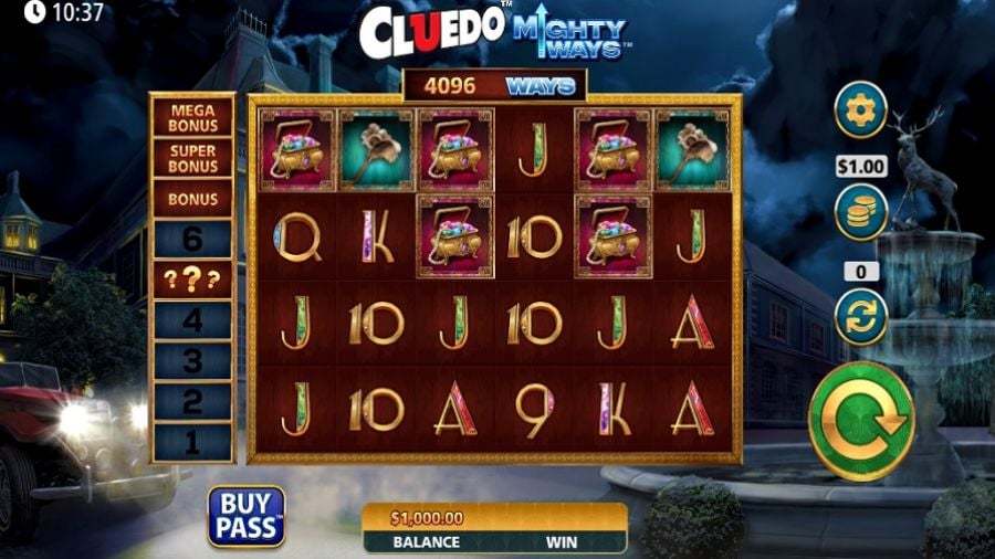 Cluedo Mighty Ways Slot En - bwin