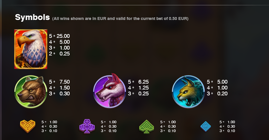 Bison Battle Feature Symbols - bwin