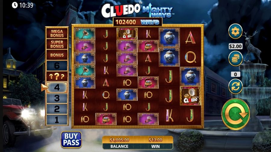Cluedo Mighty Ways Bonus En - bwin