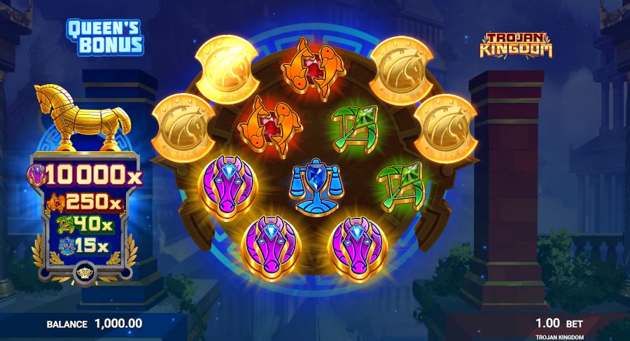Trojan Kingdom Queens Bonus - bwin