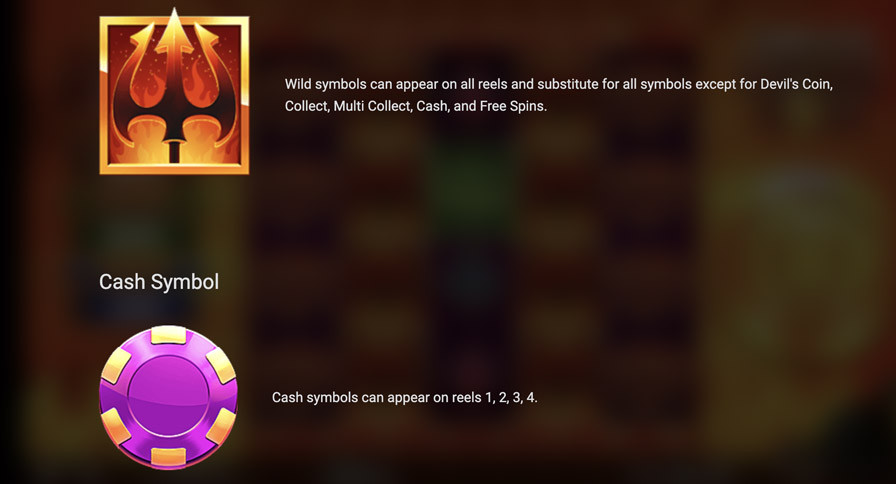 Cash Flip Devils Coin Symbols - bwin