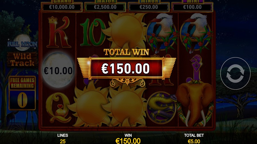 Full Moon Wild Track Bonus High Win - bwin