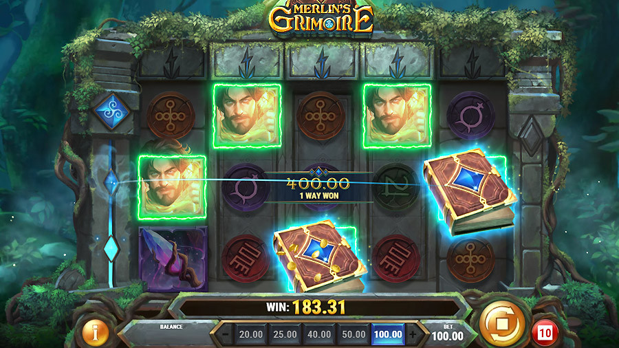 Merlins Grimoire Bonus - bwin
