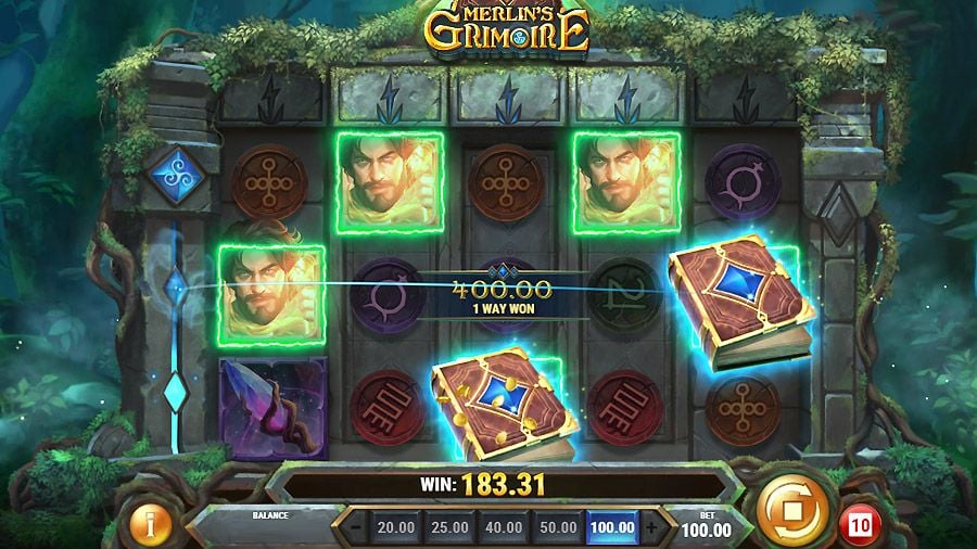 Merlins Grimoire Bonus - bwin