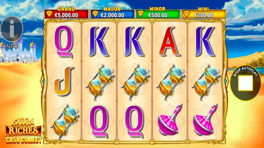 Sahara Riches Cash Collect Slot En - bwin
