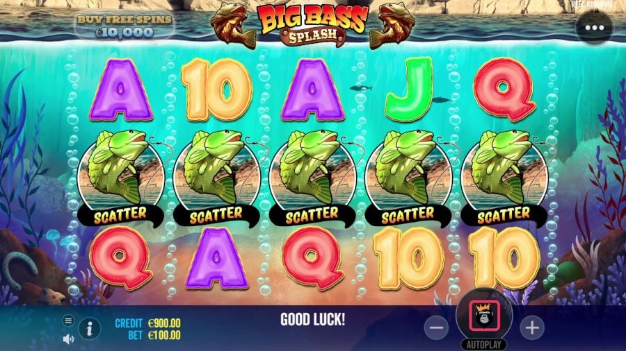 Big Bass Splash Scatter - bwin