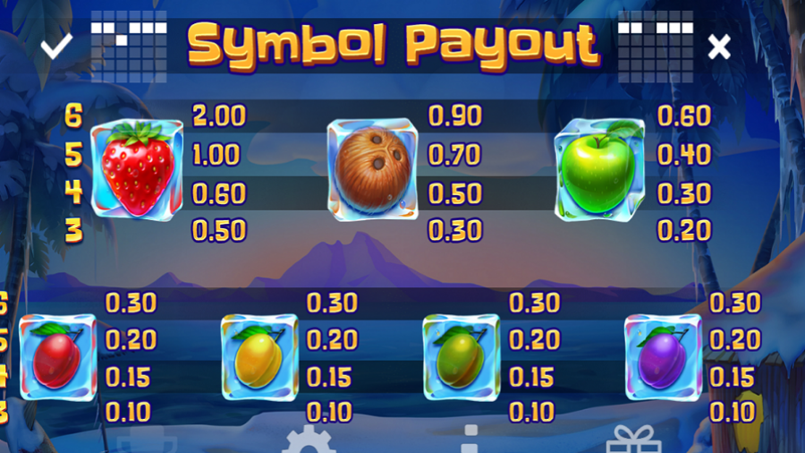 Tropicool Feature Symbols - bwin