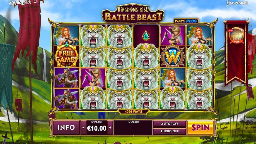 Kingdoms Rise Battle Beast Slot En - bwin