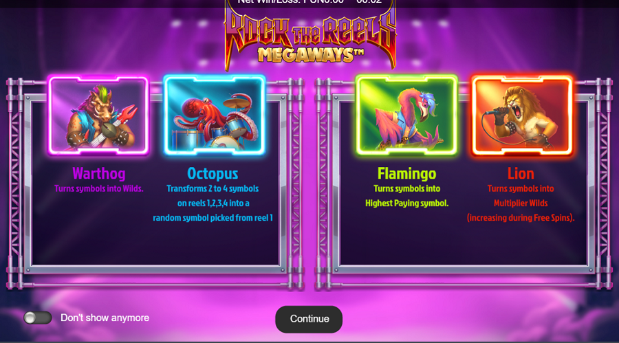 Rock The Reels Megaways Slot - bwin