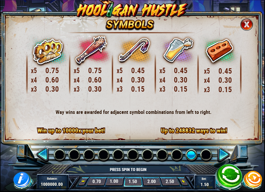 Hooligan Hustle Feature Symbols 2 - bwin