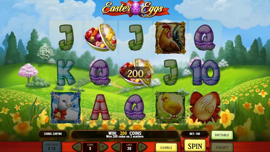Easter Eggs Bonus - bwin