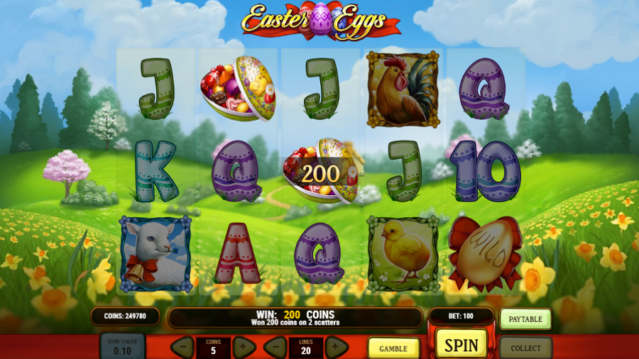 Easter Eggs Bonus - bwin