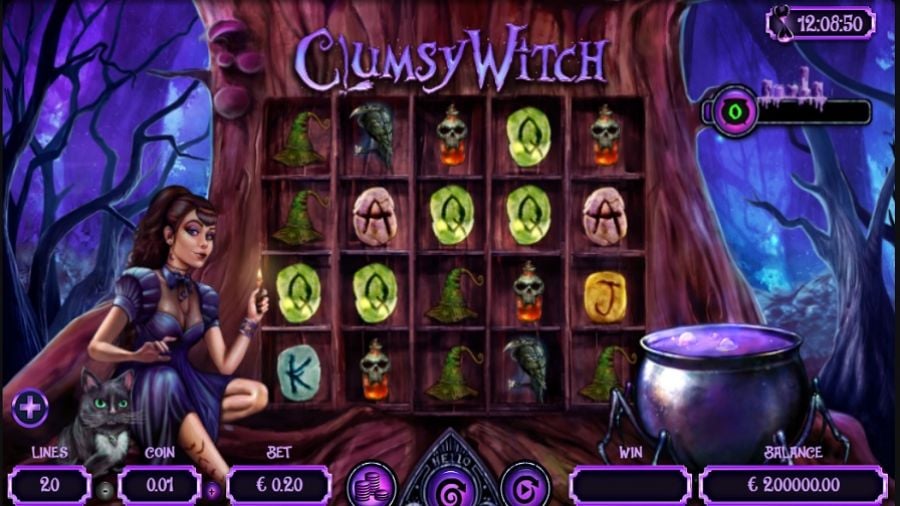 Clumsy Witch Slot En - bwin
