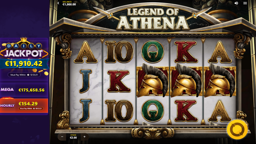 Legend Of Athena Slot Eng - bwin