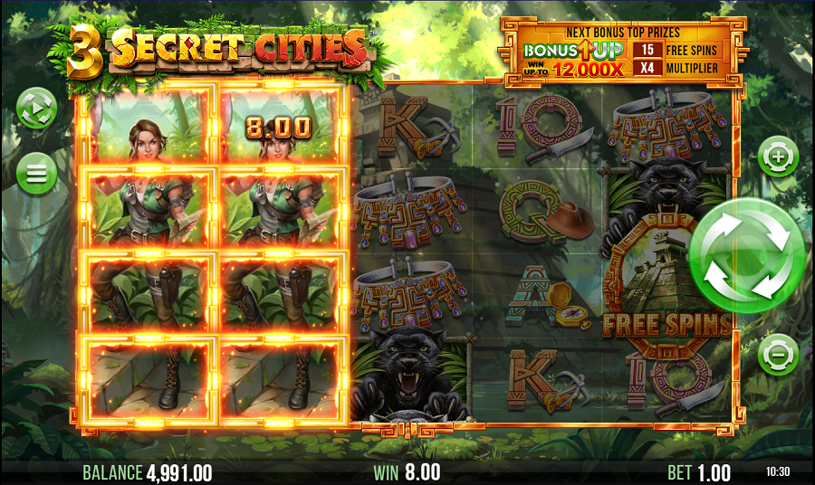3 Secret Cities Bonus - bwin