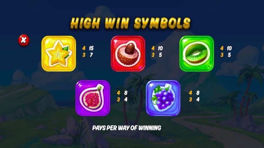 Fruity Showers Featured Symbols - bwin