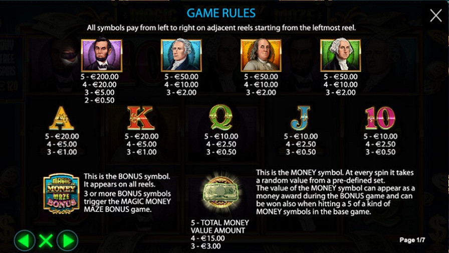 Magic Money Maze Feature Symbols Amended - bwin