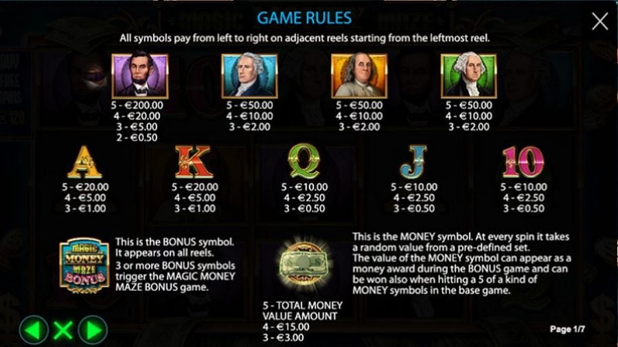 Magic Money Maze Feature Symbols Amended - bwin