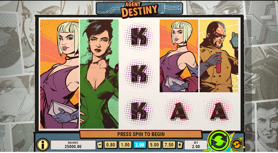 Agent Destiny Slot - bwin