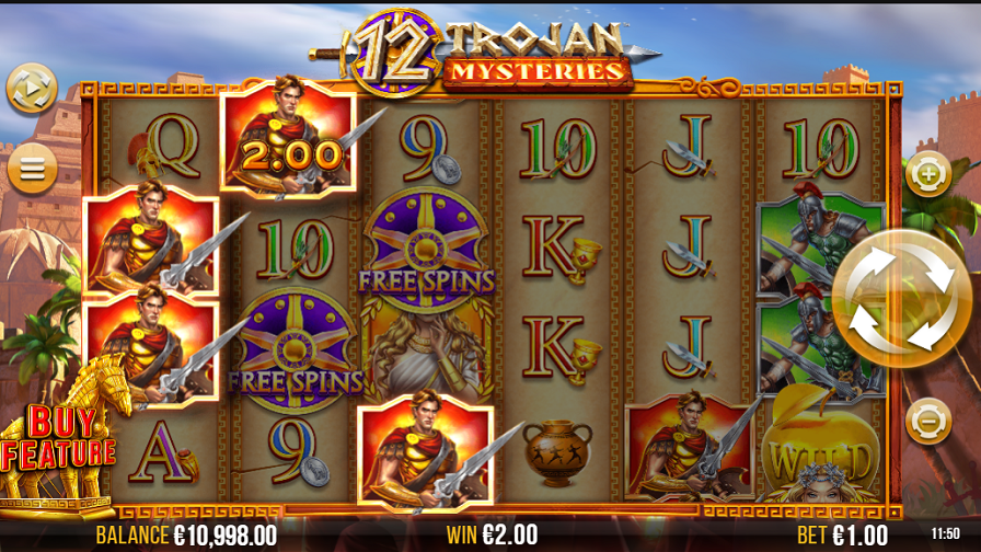 12 Trojan Mysteries Bonus - bwin
