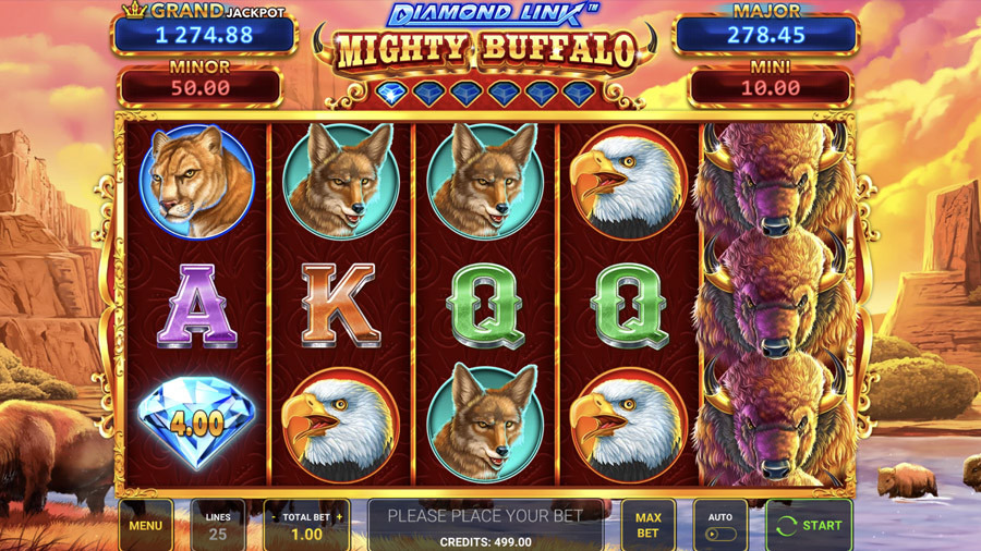 Diamond Link Mighty Buffalo - bwin