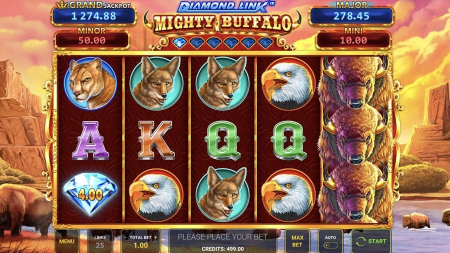 Diamond Link Mighty Buffalo - bwin