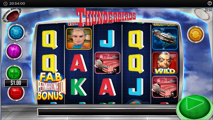 Thunderbirds Slot - bwin