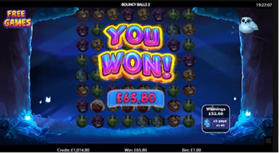 Bouncy Balls 2 Payout - bwin