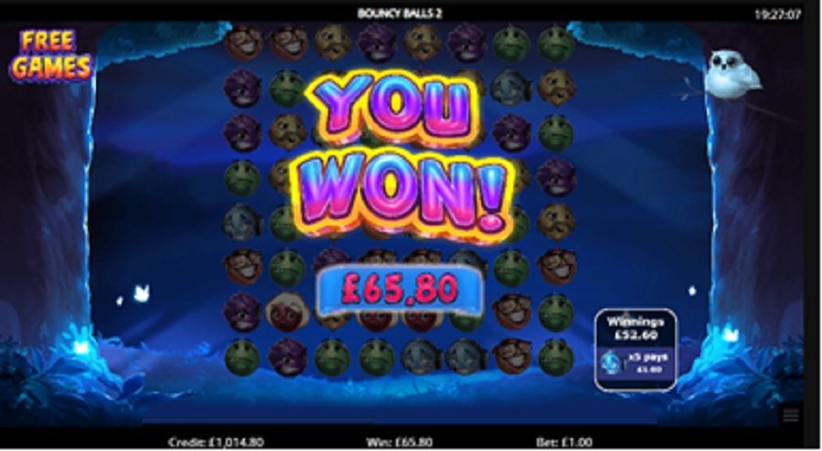 Bouncy Balls 2 Payout - bwin