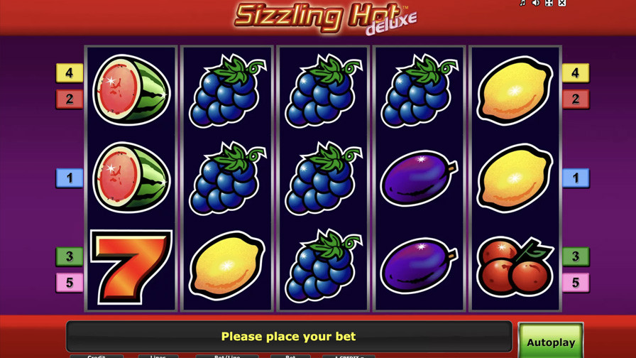 Sizzling Hot Deluxe Slot - bwin