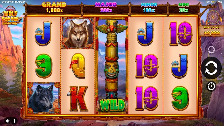 Wolf Canyon Hold And Win Bonus - bwin