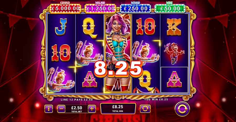 Mega Fire Blaze Big Circus Bonus - bwin