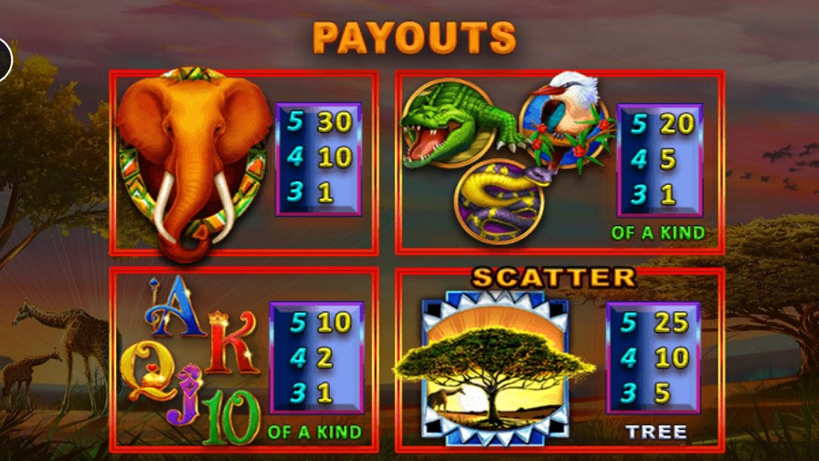 Full Moon Wild Track Feature Symbols - bwin