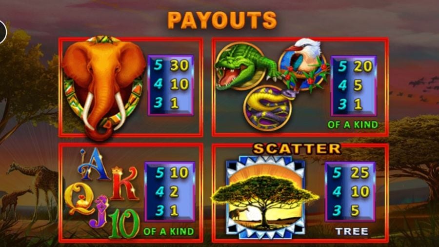 Full Moon Wild Track Feature Symbols - bwin