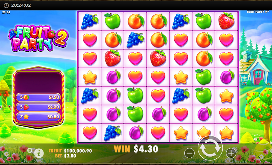 Fruit Party 2 Bonus - bwin