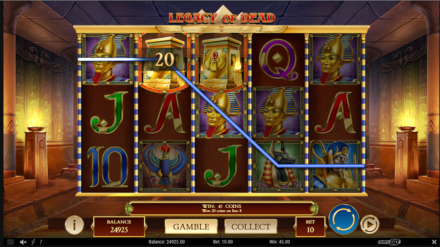 Legacy Of Dead Bonus - bwin