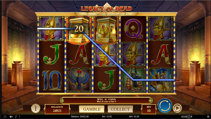 Legacy Of Dead Bonus - bwin