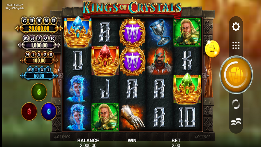 Kings Of Crystals Slot - bwin