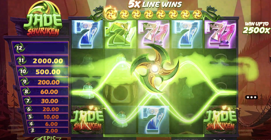 Jade Shuriken Bonus - bwin