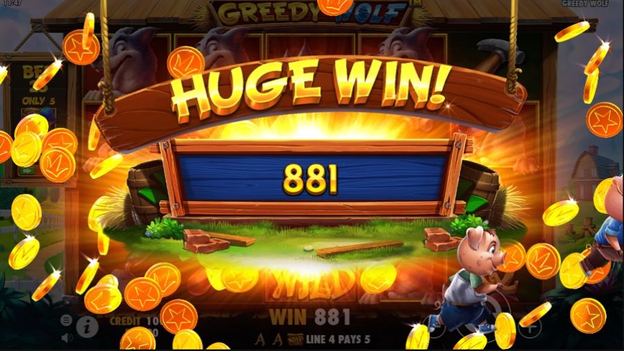 Greedy Wolf Bonus En - bwin
