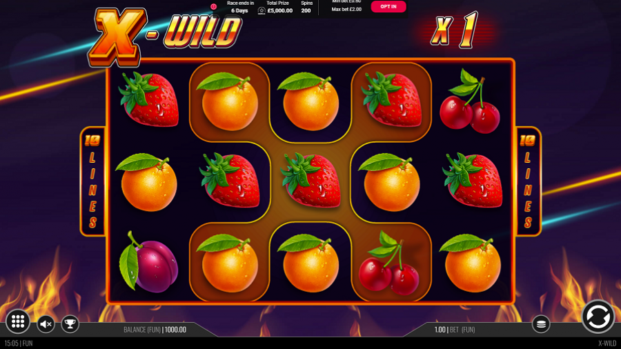 X Wild Slot Eng - bwin