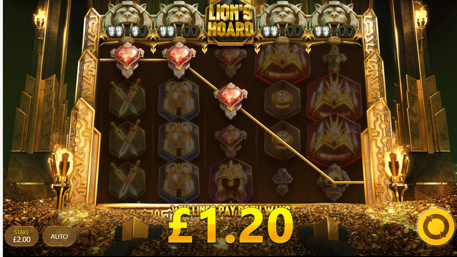 Lions Hoard Bonus - bwin
