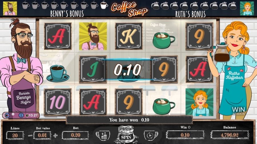 Coffee Shop Bonus - bwin