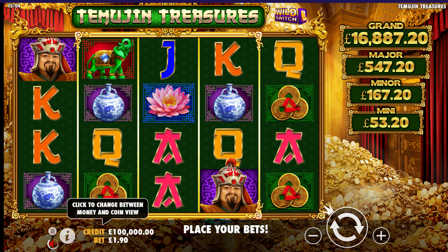 Temujin Treasures Slot - bwin