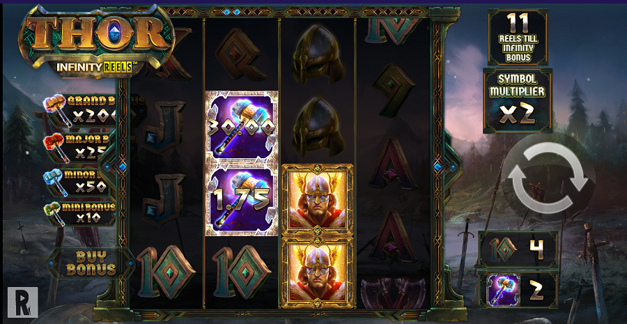 Thor Infinity Reels Bonus - bwin