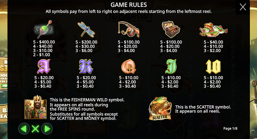 Big Bass Secrets Of Golden Lake Symbols - bwin