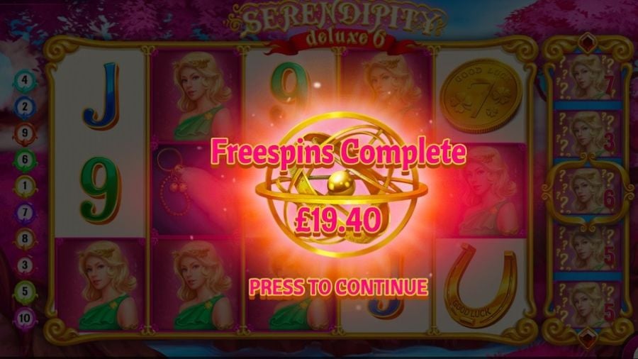 Serendipity Deluxe 6 Bonus - bwin