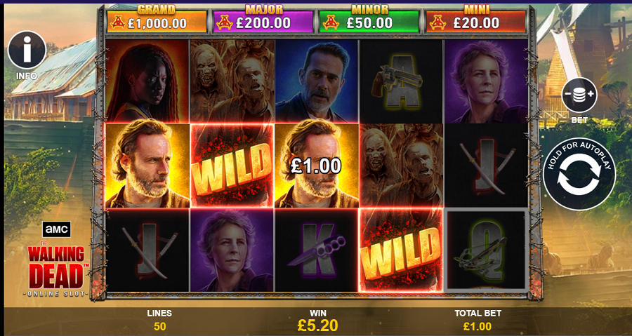 The Walking Dead Bonus - bwin